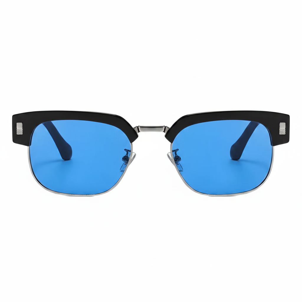 Juno Men's Sunglasses – Stylish Clubmaster Design with UV400 Protection