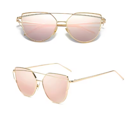 Oria Women's Cat Eye Sunglasses – UV400 Protection for Trendy Summer Looks