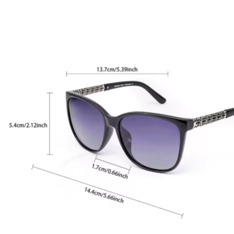 Kylie Women's Cat-Eye Sunglasses – Polarized UV Protection for Stylish Outings
