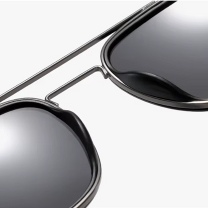 Tova Men’s Vintage Aviator Sunglasses – Polarized UV Protection for Sunny Days