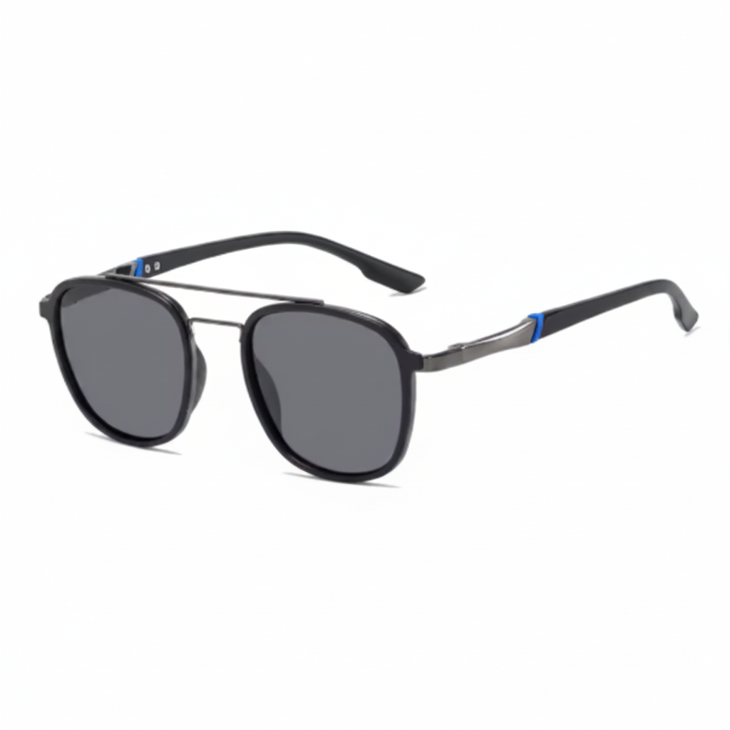 Tova Men’s Vintage Aviator Sunglasses – Polarized UV Protection for Sunny Days