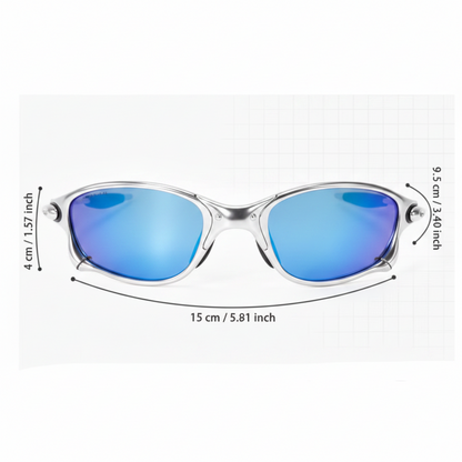 Endurance Men's Lightweight Sport Sunglasses – Polarized UV Protection for Outdoor Activities