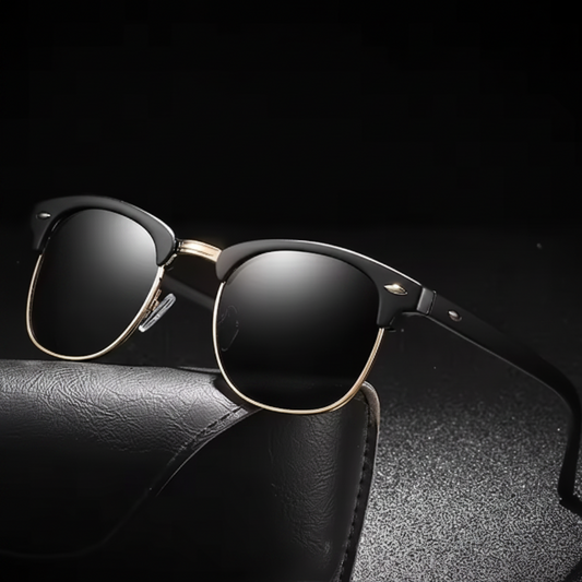 Clover Unisex Polarized Pilot Sunglasses – Classic Style for Outdoor Clarity