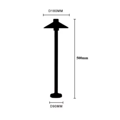 Verdeluxe Outdoor LED Spotlight – Energy-Efficient Lighting for Garden Illumination