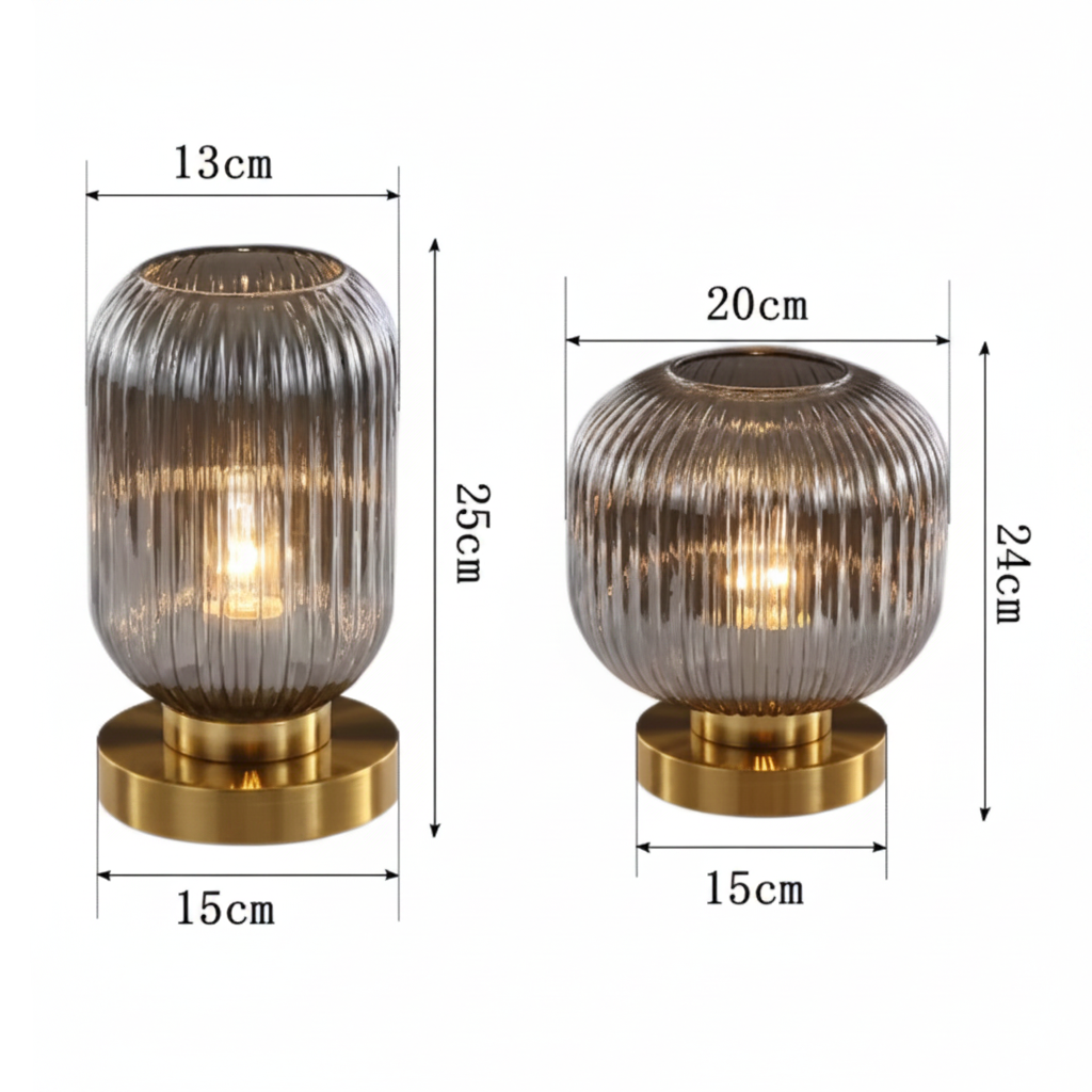 Cirel Cylindrical Table Lamp for Modern Spaces – Stylish Design for Bedroom and Living Room
