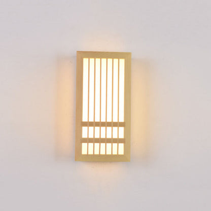 Jade Wooden LED Wall Lamp – Minimalist Design for Tranquil Ambience