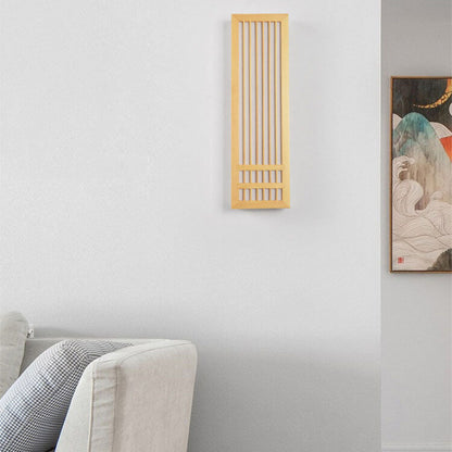 Jade Wooden LED Wall Lamp – Minimalist Design for Tranquil Ambience