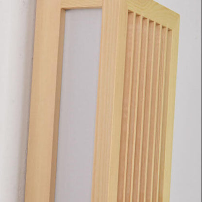 Jade Wooden LED Wall Lamp – Minimalist Design for Tranquil Ambience