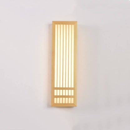 Jade Wooden LED Wall Lamp – Minimalist Design for Tranquil Ambience