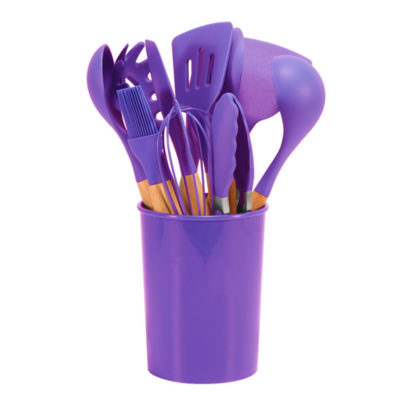Libra Sleek Home Chefs Silicone Kitchen Utensils Set – Durable Eco-Friendly Tools