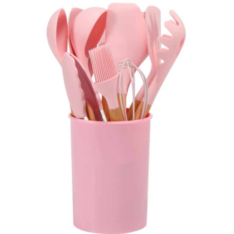 Libra Sleek Home Chefs Silicone Kitchen Utensils Set – Durable Eco-Friendly Tools