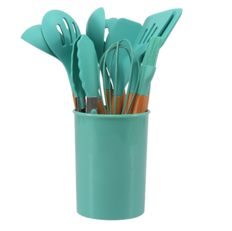 Libra Sleek Home Chefs Silicone Kitchen Utensils Set – Durable Eco-Friendly Tools