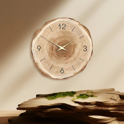 Nova Sleek Scandinavian Silent Wooden Clock – Minimalist Design for Modern Spaces