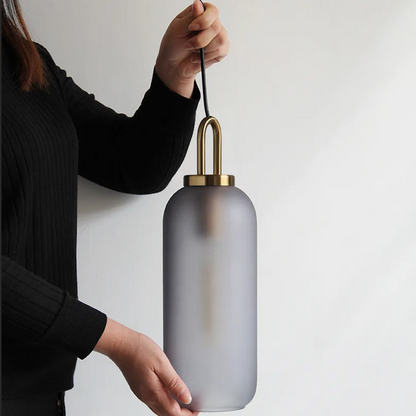 Horizon Sleek Smoked Pendant Light – Nordic Design Glass Pendant Lighting for Modern Interiors