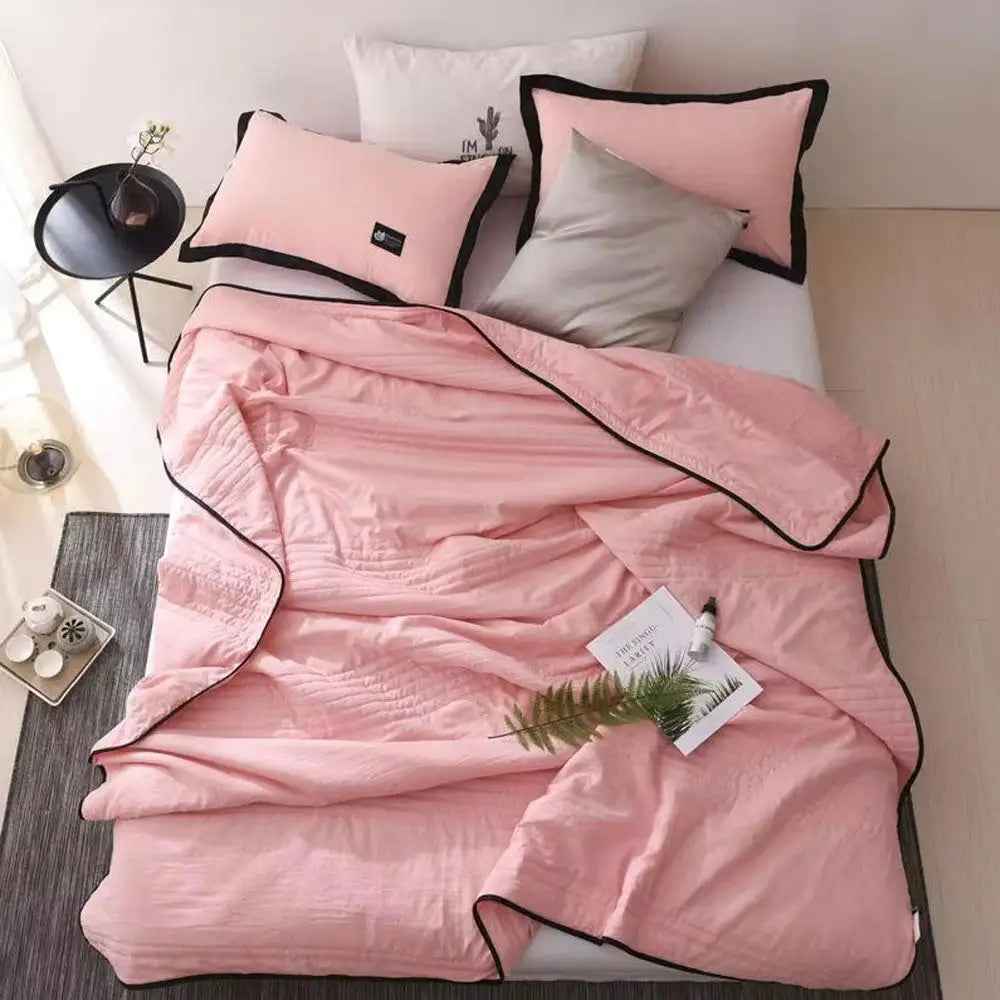 Sleepease Summer Cooling Blanket – Soft Breathable Comfort for Restful Sleep