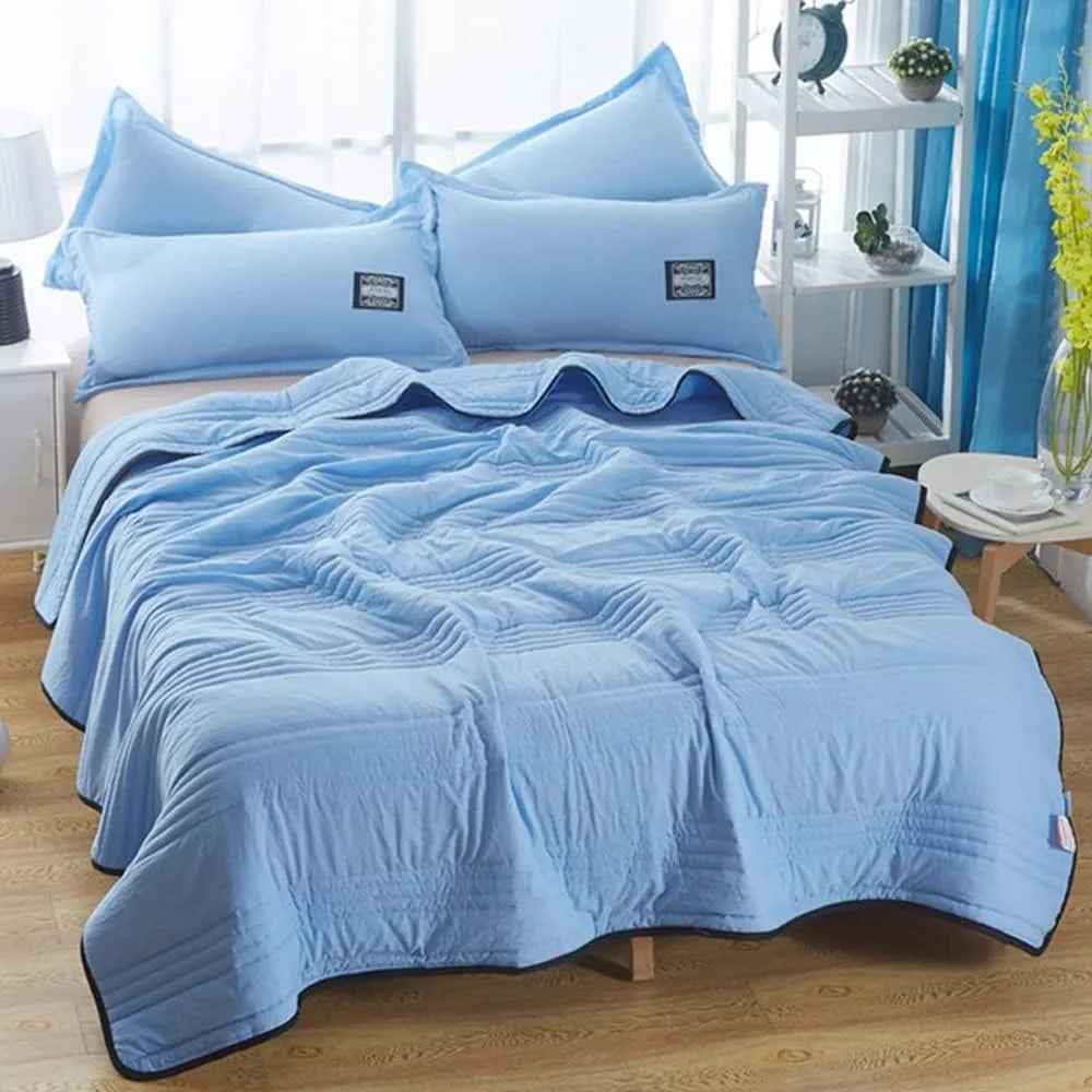 Sleepease Summer Cooling Blanket – Soft Breathable Comfort for Restful Sleep