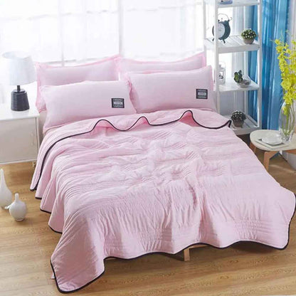 Sleepease Summer Cooling Blanket – Soft Breathable Comfort for Restful Sleep
