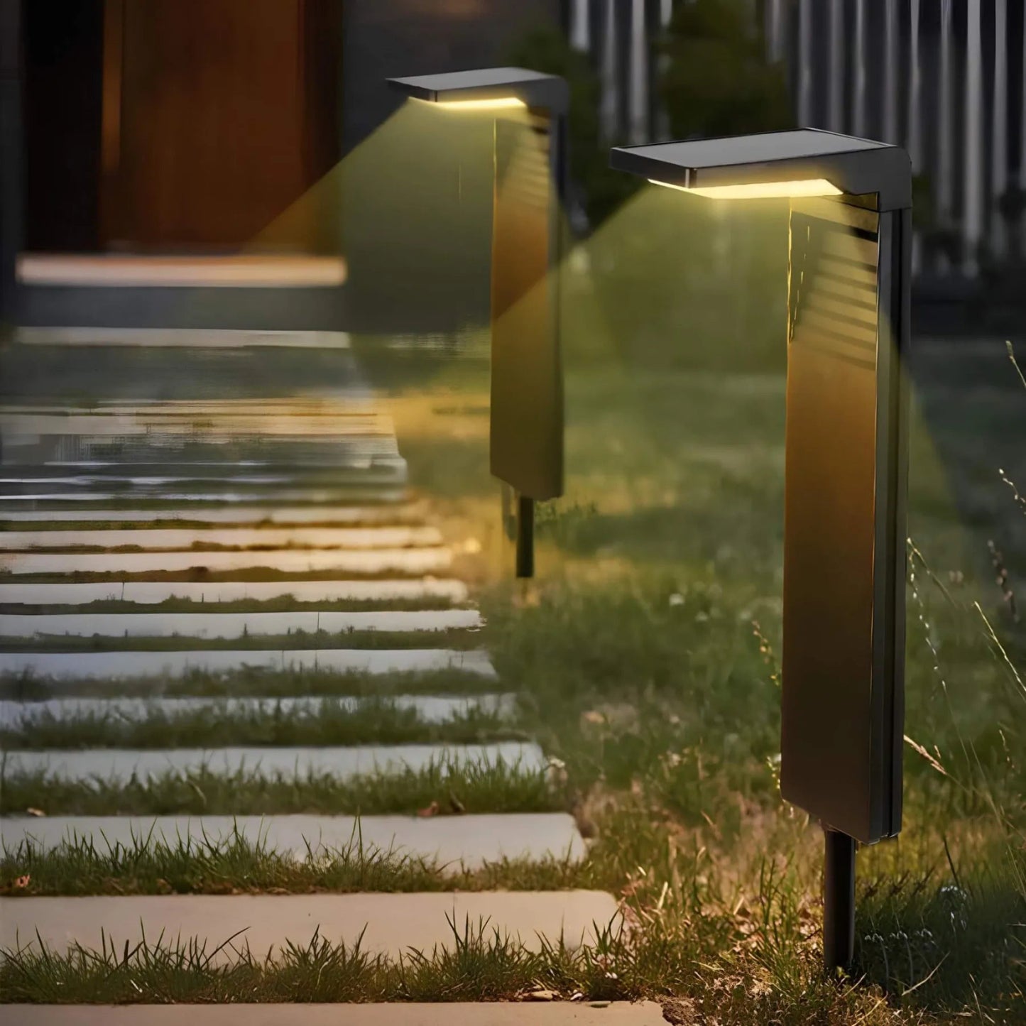 Glowhaven Outdoor Solar Garden Lamps – Energy Efficient Lighting Solution
