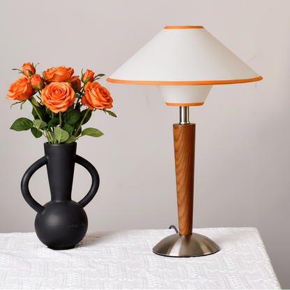 Brelin Indoor Table Lamp – Stylish Fabric Shade for Cozy Bedside Lighting