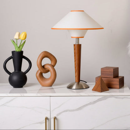 Brelin Indoor Table Lamp – Stylish Fabric Shade for Cozy Bedside Lighting