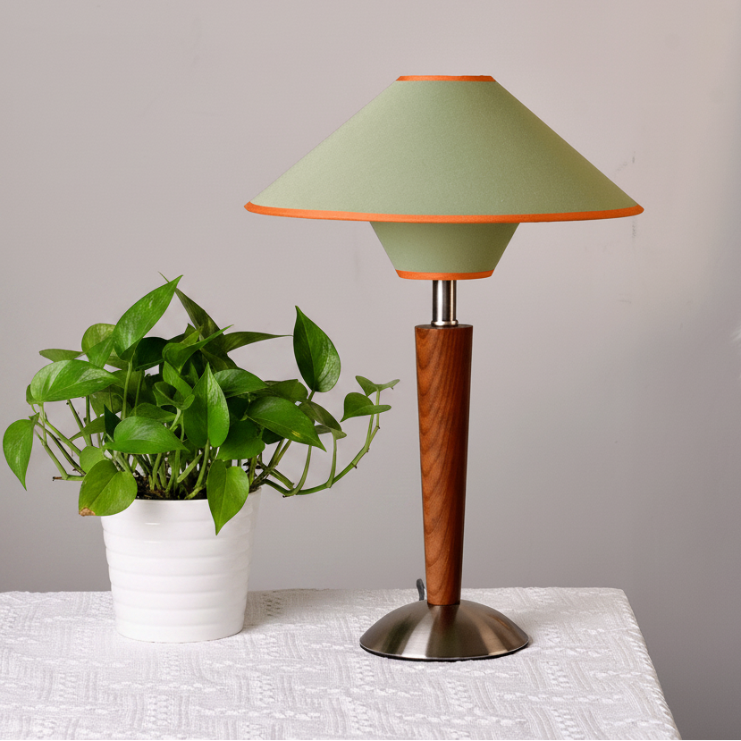 Brelin Indoor Table Lamp – Stylish Fabric Shade for Cozy Bedside Lighting