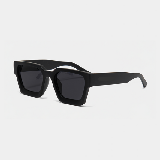 Tasko Men's Sunglasses – Sleek Matte Black Design with UV400 Protection
