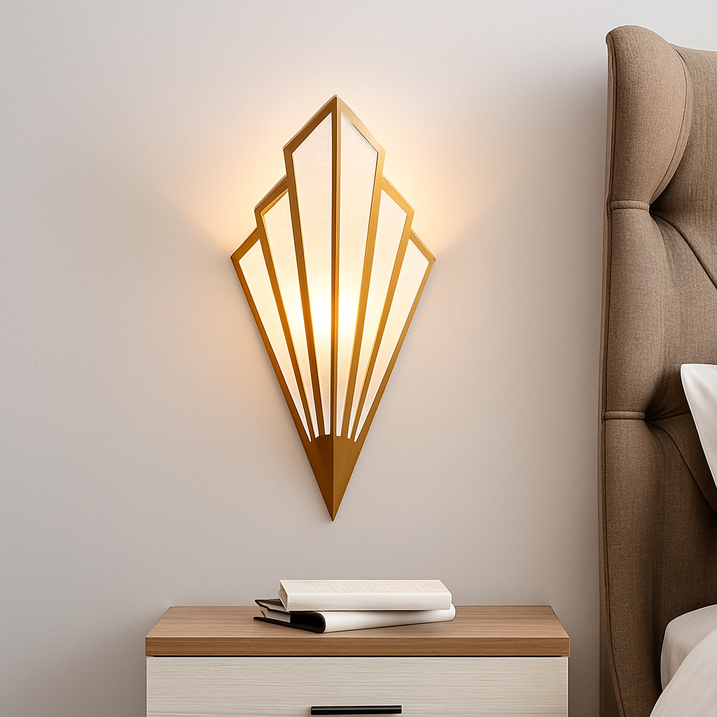 Gatsby Modern LED Wall Light – Stylish Triangle Design for Contemporary Spaces