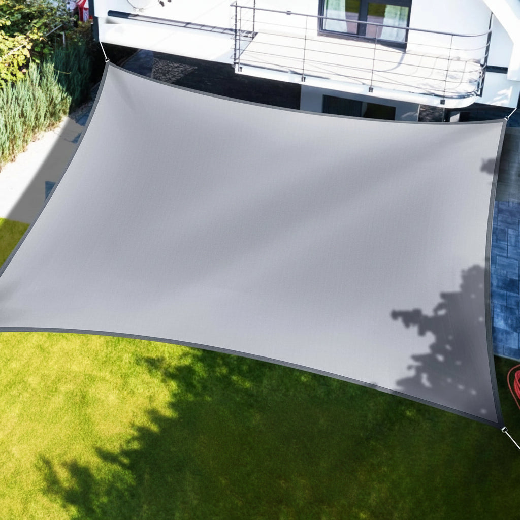 Verra Square Garden Shade Sail – Waterproof UV Protection Canopy for Patios
