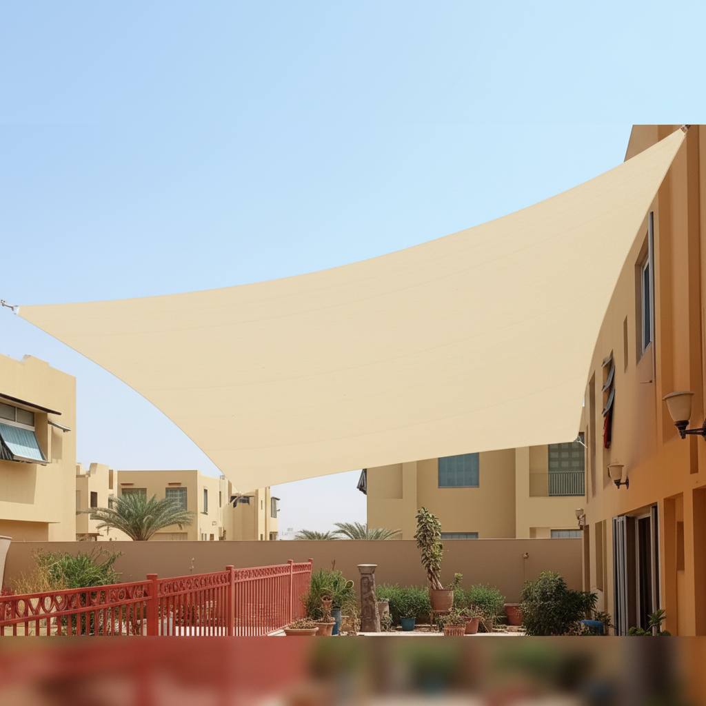 Veron Rectangle Garden Shade Sail – Waterproof UV Protection for Outdoor Spaces