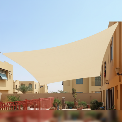 Veron Rectangle Garden Shade Sail – Waterproof UV Protection for Outdoor Spaces