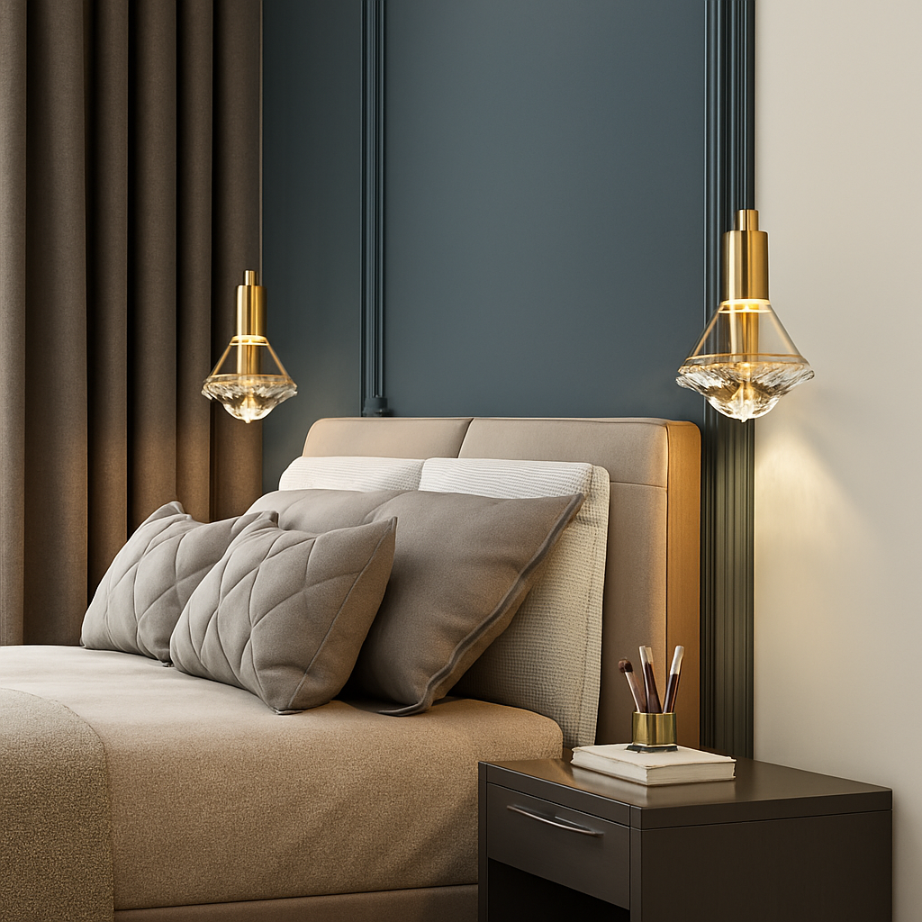 Thrisda K9 Crystal LED Pendant Lamp – Modern Chandelier for Elegant Spaces