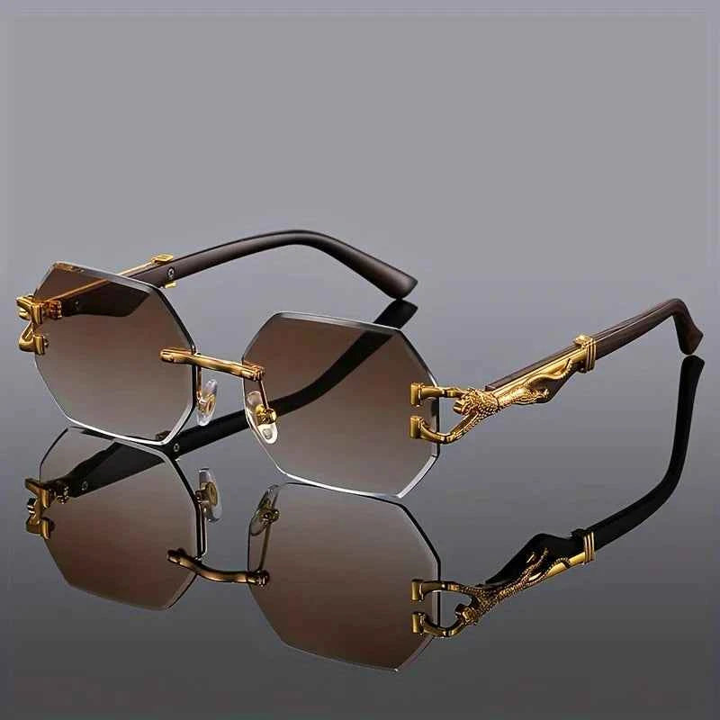 Tibi Women's Leopard Print Sunglasses – Stylish UV400 Protection Eyewear