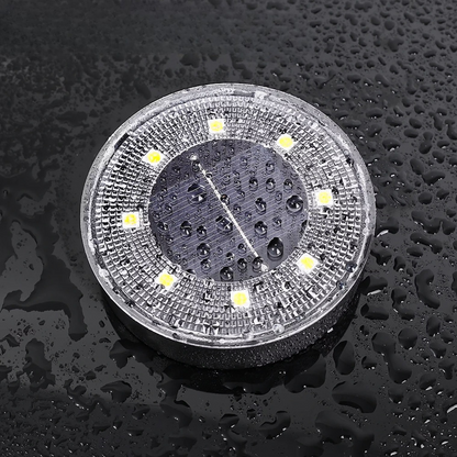 Twilight Outdoor Solar Garden Lights – IP68 Waterproof with 10-Hour Illumination