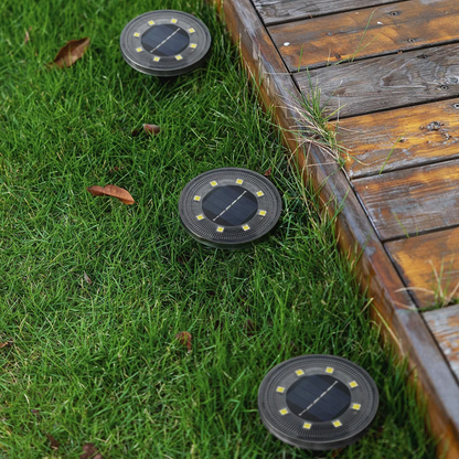 Twilight Outdoor Solar Garden Lights – IP68 Waterproof with 10-Hour Illumination