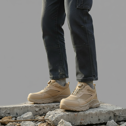 Ulysses Men's Safety Shoes – Ultralight Steel Toe Work Boots for Comfort