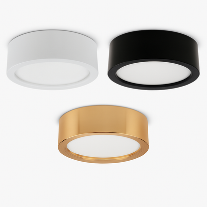 Harlow Uplift Modern LED Ceiling Light Fixture – Ultra-Thin Design for Stylish Interiors