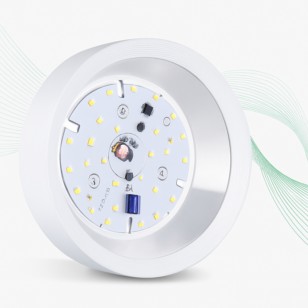 Harlow Uplift Modern LED Ceiling Light Fixture – Ultra-Thin Design for Stylish Interiors