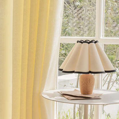 Vela Modern Table Lamp – Stylish Fabric Shade for Cozy Bedroom Ambiance