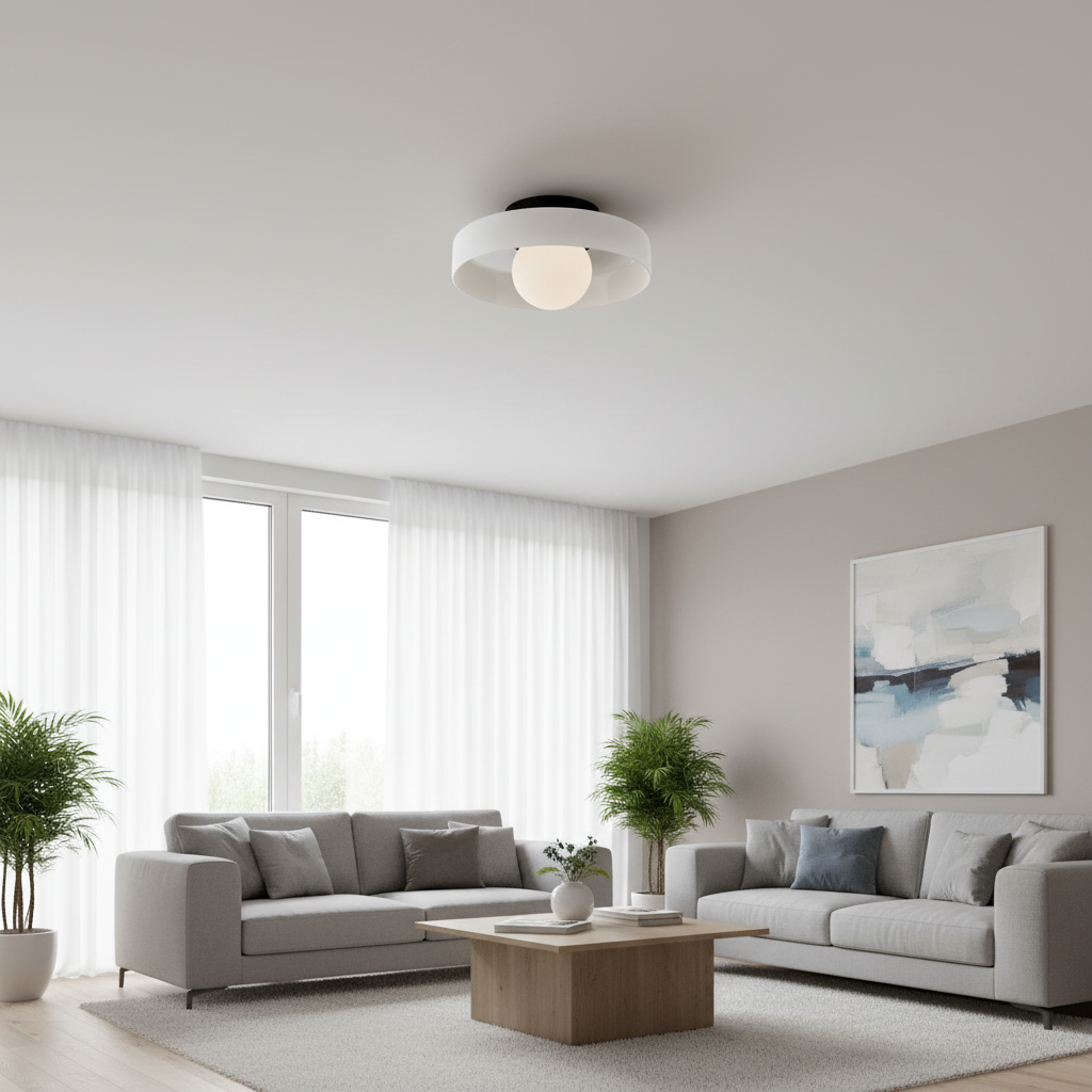 Veyro Modern LED Ceiling Light – Dimmable, Energy-Efficient Illumination