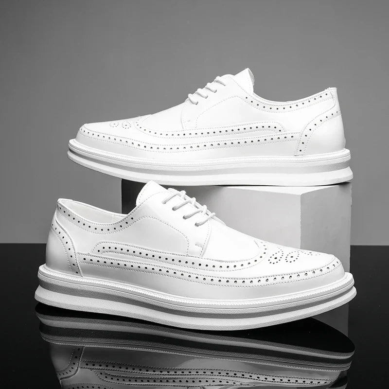 Vinny Men's Sneakers – Premium Leather, Stylish Comfort for Any Occasion