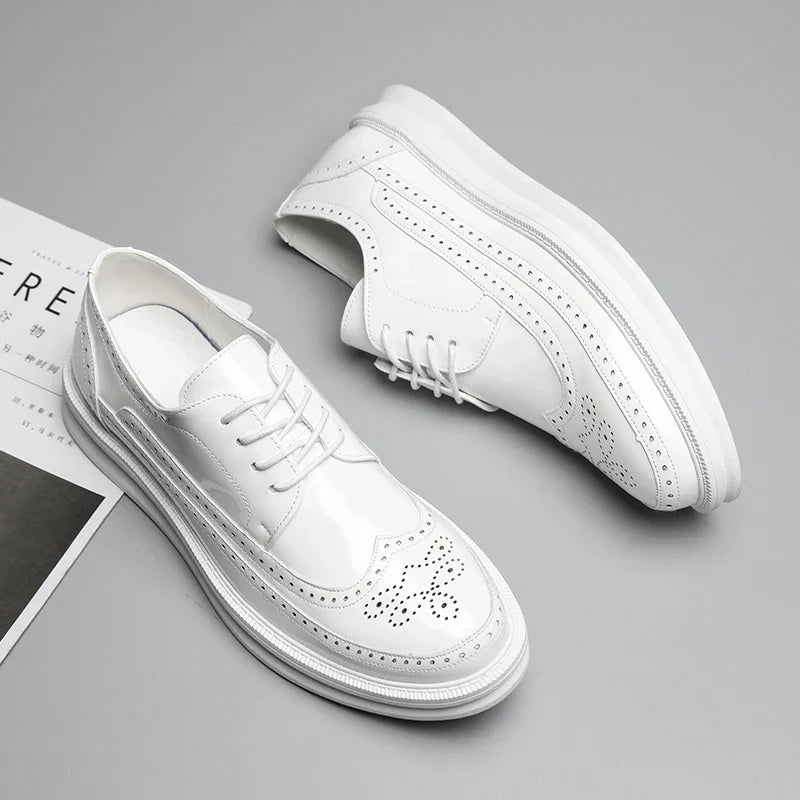 Vinny Men's Sneakers – Premium Leather, Stylish Comfort for Any Occasion
