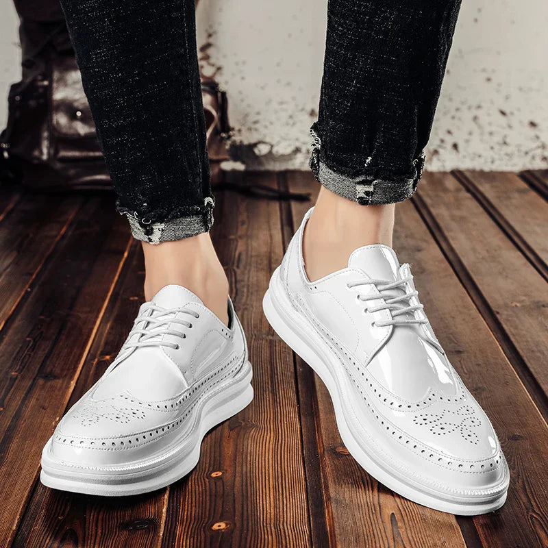 Vinny Men's Sneakers – Premium Leather, Stylish Comfort for Any Occasion