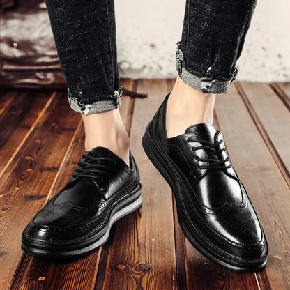 Vinny Men's Sneakers – Premium Leather, Stylish Comfort for Any Occasion