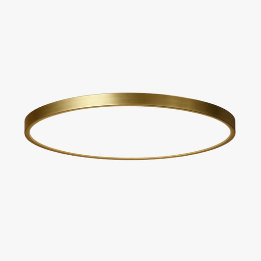 Fenvia LED Ceiling Light Fixture – Ultra-Thin Copper Design for Elegant Spaces
