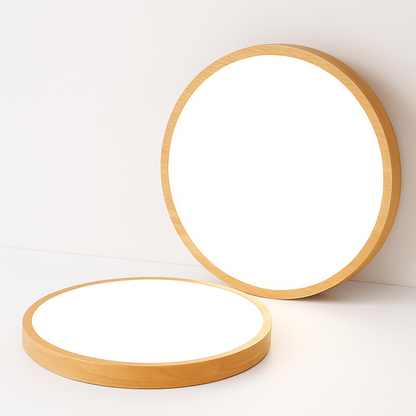 Avonelle Modern Wooden Ceiling Light Fixture – Dimmable LED Design for Cozy Spaces