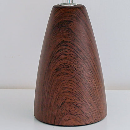 Belara Vintage Wood Table Lamp – Infinitely Dimmable for Cozy Spaces