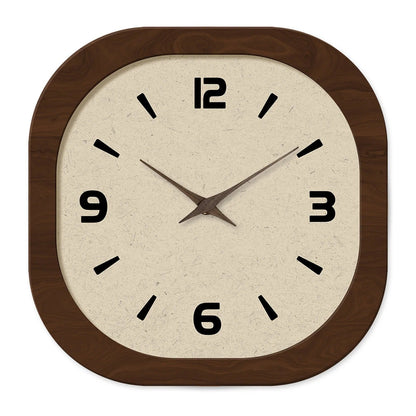 Vivid Wall Clock – Elegant Porcelain Design for Timeless Home Decor
