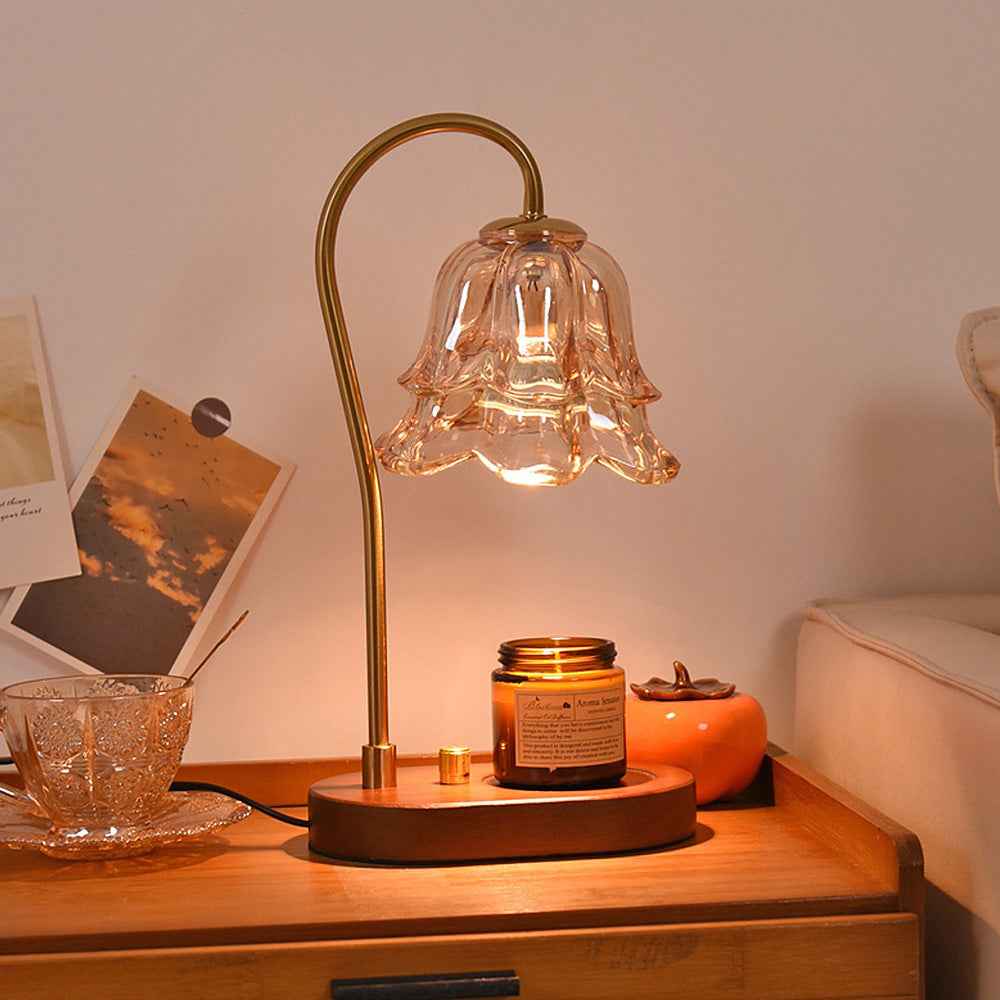 Vivid Women’s Candle Warmer Lamp – Elegant Glass Design for Cozy Ambiance