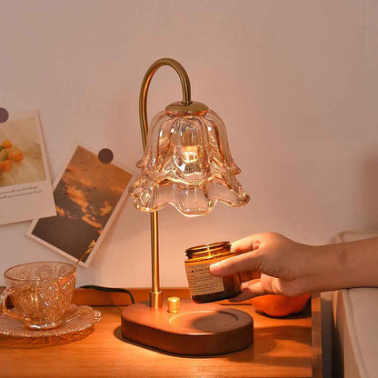Vivid Women’s Candle Warmer Lamp – Elegant Glass Design for Cozy Ambiance