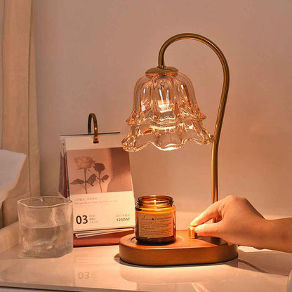 Vivid Women’s Candle Warmer Lamp – Elegant Glass Design for Cozy Ambiance